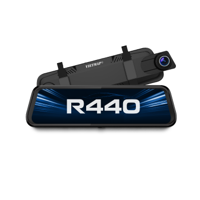 CAMERA HÀNH TRÌNH VIETMAP R440: MÀN HÌNH GƯƠNG THẾ HỆ MỚI